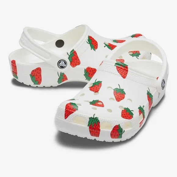 CROCS strawberry edition (barely worn, amazing condition!) - Picture 1 of 7